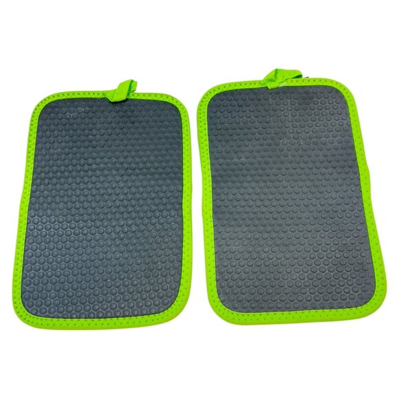 Oven Glove CBS TV Eye Promotional Lot 2 Neoprene Blue New Promo - Picture 3 of 6